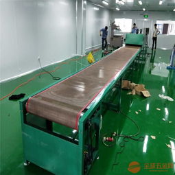 福建五金制品廠噴油線 電熱恒溫隧道爐烘干線 高溫烤漆線